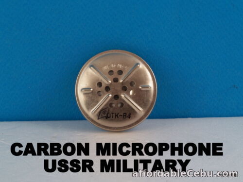 1st picture of CARBON MICROPHONE MK-16-U-MB-U SOVIET MILITARY  FROM FIELD AND OTHERS PHONE NOS For Sale in Cebu, Philippines