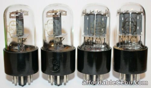 1st picture of 4x 6N9S=6SL7=1579 DOUBLE TRIODE Tested matched quad NOS For Sale in Cebu, Philippines