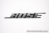 For Replacement BOSE Logo Badge - Glossy Silver Aluminium Big Size 20.3cm (8")