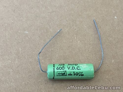 1st picture of NOS Cornell Dubilier GREENIE .05 uf 600v Capacitor Tube Tone Cap TESTED For Sale in Cebu, Philippines