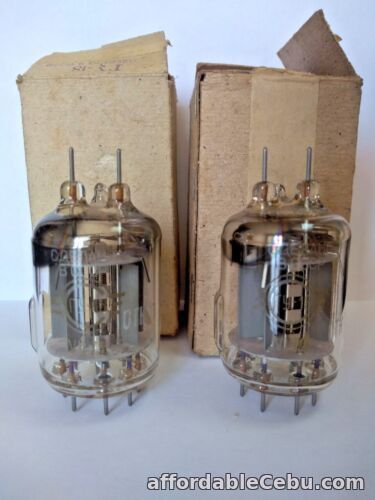 1st picture of 2pcs GU-18 (GU18 ГУ-18)Vintage USSR double tetrode tube / same date / nos in box For Sale in Cebu, Philippines