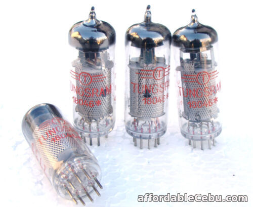 1st picture of 18046 Tungsram Pentode Tube E81L Lot 4pcs #533 For Sale in Cebu, Philippines