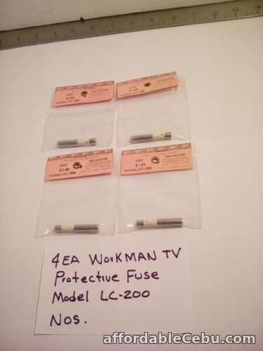 1st picture of 4 EA. VINTAGE WORKMAN PRODUCTS MODEL LC-200 BELIMITER PROTECTIVE FUSE. NOS. For Sale in Cebu, Philippines