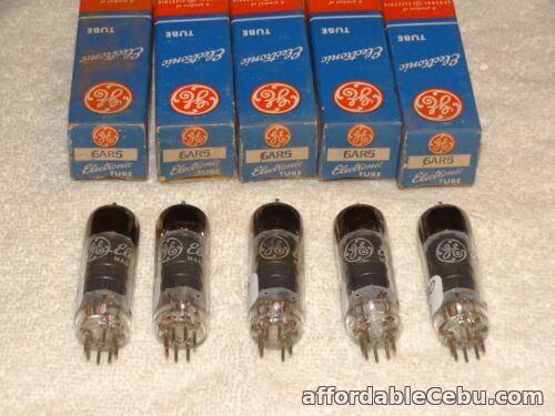 1st picture of 1 x 6AR5 GE Tube *NOS*NIB*Black Plates *1950*  (5 available) For Sale in Cebu, Philippines