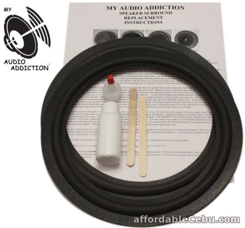 1st picture of Foam Speaker Repair Kit  ESS-AMT-1 AMT1-4 AMT-1 Tower 10-034 Woofer 10" Flat For Sale in Cebu, Philippines