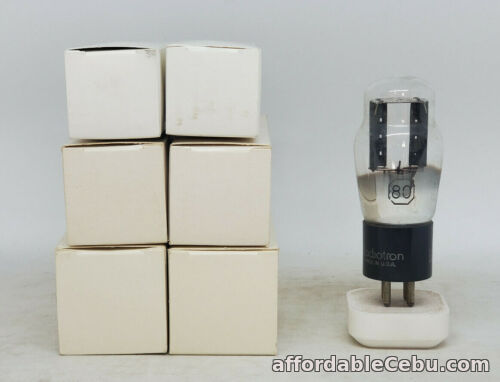 1st picture of VT-80 NOS RCA Various USA Brands 5Y3 5Y4 4274A CV617 VT80 80 P280 V580 Tube For Sale in Cebu, Philippines