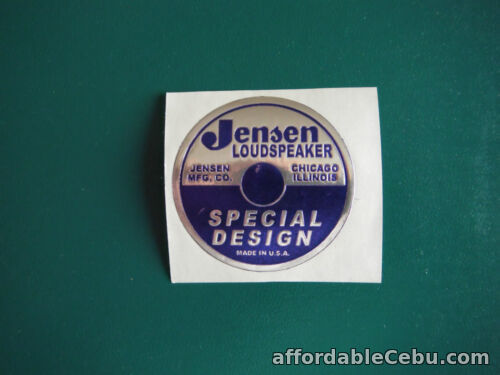 1st picture of Jensen Speaker Sticker P&S  2" For Sale in Cebu, Philippines