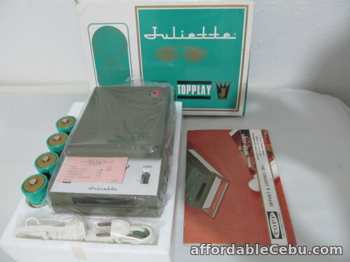 1st picture of Vintage Juliette TOPPLAY Tape Player MTP-1001 Solid State State 6 Endless For Sale in Cebu, Philippines