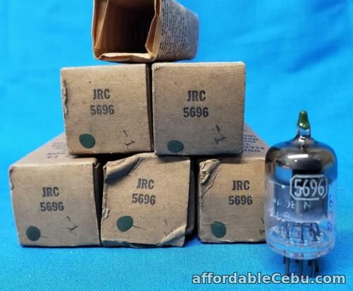 1st picture of 5-RCA JRC 5696 Vacuum Tubes NOS/NIB 1954 Qty Available For Sale in Cebu, Philippines
