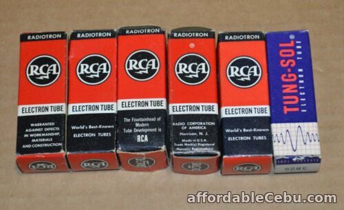 1st picture of Vintage RCA Radiotron Television Vacuum Electron Tubes Lot 6 Boxes For Sale in Cebu, Philippines