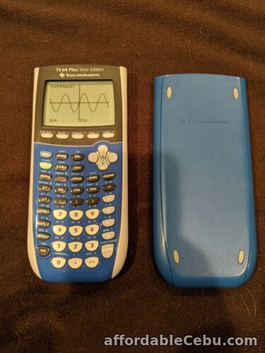 1st picture of Texas Instruments Ti-84 Plus Silver Edition Graphing Calculator Blue Excellent For Sale in Cebu, Philippines