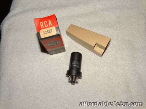 1st picture of 1 x 12SK7 RCA Tube *NOS*NIB*(12 Available) For Sale in Cebu, Philippines