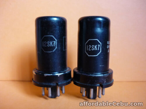 1st picture of 2pcs. RCA 12SK7 Tube NEW. MATCHED For Sale in Cebu, Philippines