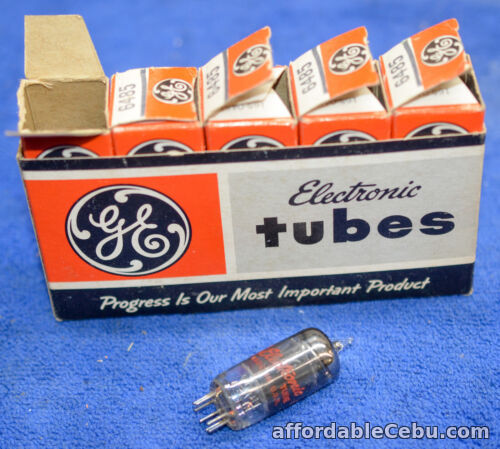 1st picture of QTY=5 NOS GE 6485 Vacuum Tubes For Sale in Cebu, Philippines