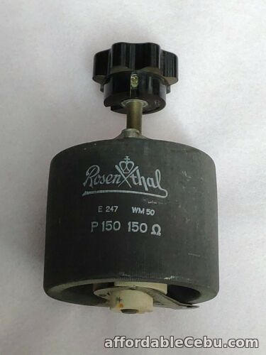 1st picture of 150 Ohm GERMAN ROSENTHAL CERAMIC WIREWOUND POTENTIOMETER RHEOSTAT For Sale in Cebu, Philippines