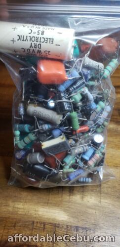 1st picture of Lot of Assorted Vintage Resistors and capacitors. Lot #6 For Sale in Cebu, Philippines