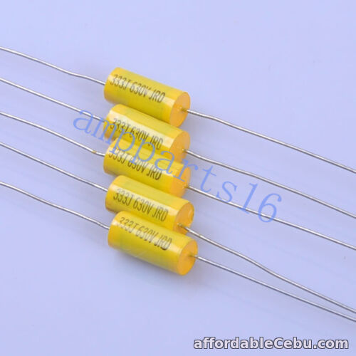 1st picture of 5pcs Vintage Tubular Polyester Capacitor Axial 0.033uf 333 630V for Guitar Amp For Sale in Cebu, Philippines