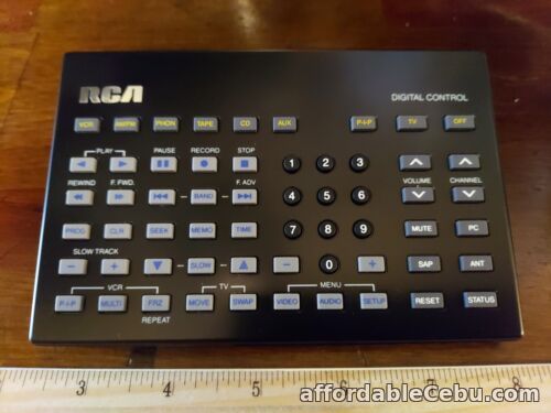 1st picture of VINTAGE RCA CRK45E DIGITAL CONTROL REMOTE VCR STEREO PHONO TAPE CD AUX "NOS" For Sale in Cebu, Philippines