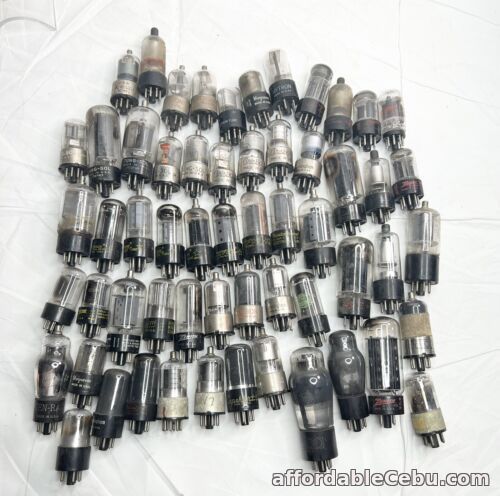 1st picture of Lot of  58 Vintage Westinghouse, Ting-Sol, Zenith Vaccume Tubes Untested For Sale in Cebu, Philippines