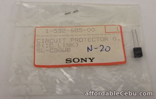 1st picture of Sony 1-532-685-00 Circuit Protector Replacement Part NOS 0.8 IC Link SL-C3OUB For Sale in Cebu, Philippines