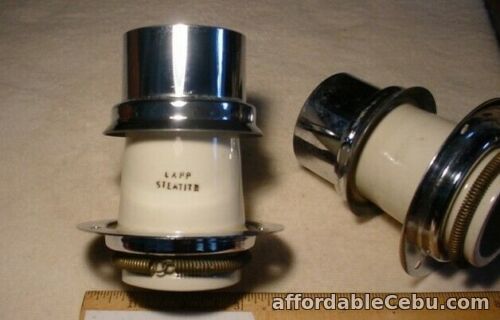1st picture of Steatite LAPP vintage tube socket/chimney  (One each) For Sale in Cebu, Philippines