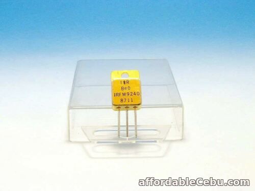 1st picture of 1x IRFM9240 HEXFET USA Power MOSFET P-channel GOLD Transistor TO-254AA 125W 11A For Sale in Cebu, Philippines