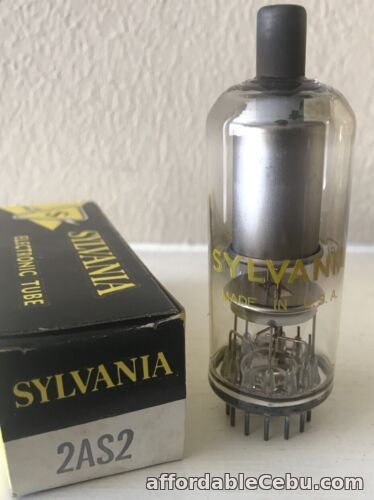 1st picture of ONE NOS " 2AS2 "  SYLVANIA  VACUUM TUBE GUARANTEED TO FUNCTION For Sale in Cebu, Philippines