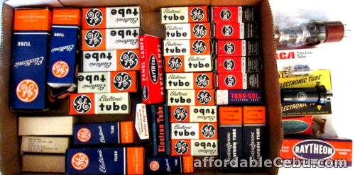 1st picture of Vintage ELECTRONIC TUBE LOT MOST NEW IN BOX NIB GE RCA SYLVANIA WESTINGHOUSE For Sale in Cebu, Philippines
