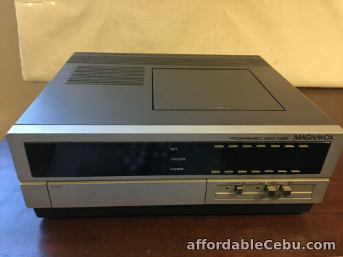 1st picture of Magnavox VCR Programmable Video Tuner VR8362BKO1, unable to test For Sale in Cebu, Philippines