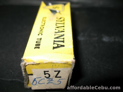 1st picture of SYLVANIA NOS BRAND NEW IN BOX 5CZ5 TUBE SEE PICTURE For Sale in Cebu, Philippines