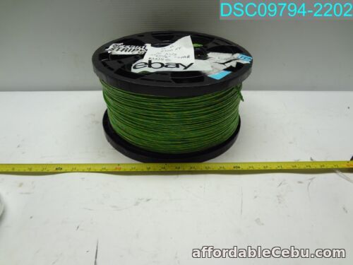 1st picture of 16 GAUGE WIRE GREEN/YELLOW 2500 FT PRIMARY STRANDED PURE COPPER POWER MTW AWG For Sale in Cebu, Philippines