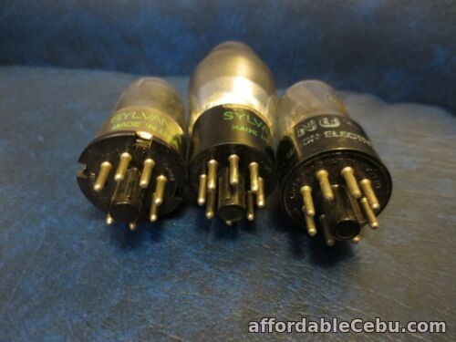 1st picture of National Union 6S8GT  SYLVANIA unmarked 8 pin, Sylvania 6K7GT  3 TUBES For Sale in Cebu, Philippines