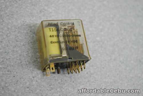 1st picture of ALLIED CONTROL RELAY T154-CC-CC  48VDC  2500 OHMS GOVERNMENT SURPLUS For Sale in Cebu, Philippines
