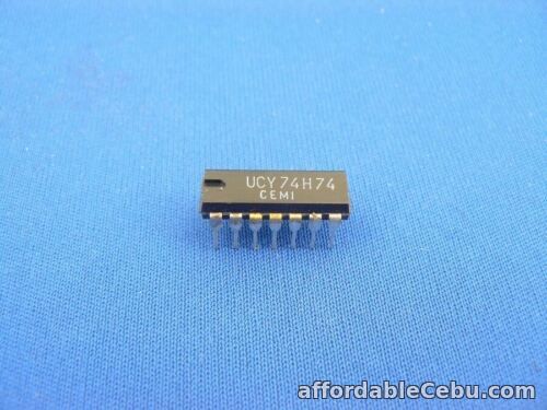 1st picture of 2x UCY74H74 CEMI Dual D-Type Positive Edge Triggered Flip-Flop IC For Sale in Cebu, Philippines
