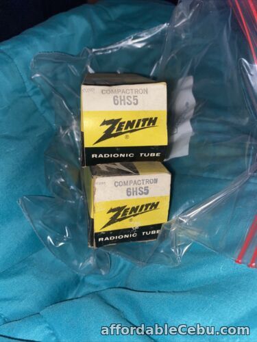 1st picture of 6HS5 pair Zenith shaped vacuum tubes néw in box For Sale in Cebu, Philippines