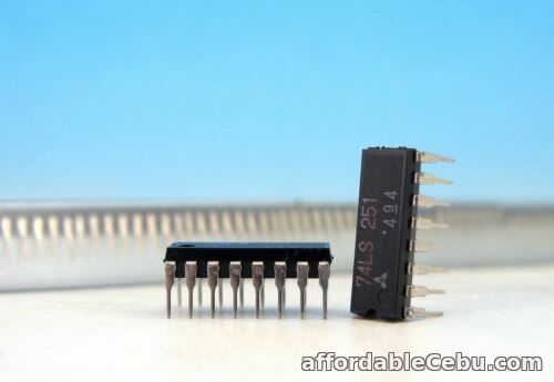 1st picture of 10 x Genuine 74LS251 Matsushita Data Selector Multiplexer IC SN74LS251N For Sale in Cebu, Philippines