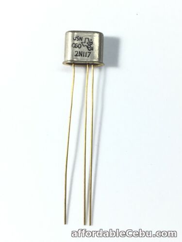 1st picture of 2N117 "Original" Texas Instrument  Silicon Vintage Transistor # NOS # Tested # For Sale in Cebu, Philippines