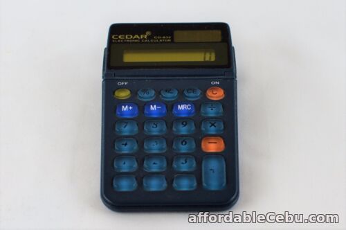 1st picture of Vintage Cedar Solar 8 Digits Calculator CD-632 For Sale in Cebu, Philippines