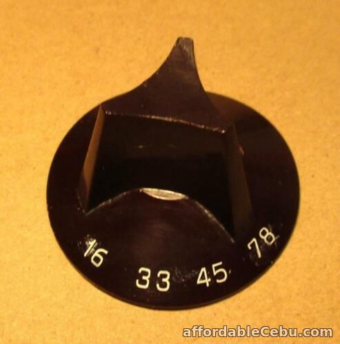 1st picture of One Vintage Brown Record Player 4 Speed Selector Knob For Sale in Cebu, Philippines