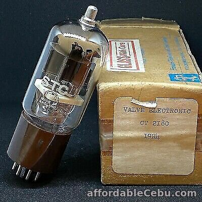 1st picture of 19H4 CV2180 ELECTRON VACUUM TUBE VALVE CTC ENGLAND For Sale in Cebu, Philippines