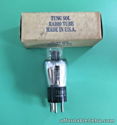 1st picture of TUNG-SOL 56 VINTAGE ELECTRON TUBE MADE IN U.S.A. For Sale in Cebu, Philippines