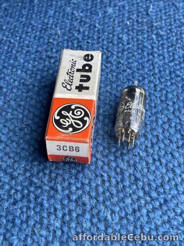 1st picture of General Electric Electric Tube 3CB6 GE NOS With Box For Sale in Cebu, Philippines