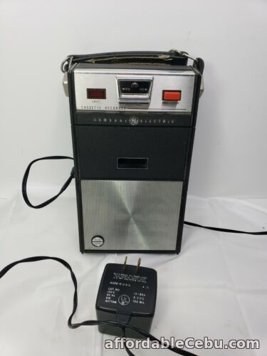 1st picture of General Electric Cassette Tape Player Recorder M8400D Tested  Please Read For Sale in Cebu, Philippines