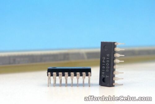 1st picture of 10 x 74191PC Tungsram Synchronous Up Down 4-bit Binary Counter IC SN74191N 74191 For Sale in Cebu, Philippines
