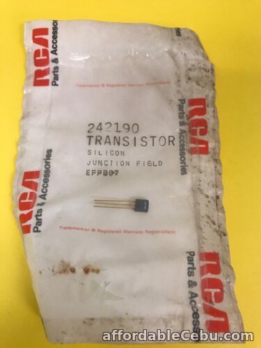 1st picture of VINTAGE RCA REPLACEMENT PART 242190 TRANSISTOR *FREE SHIPPING* For Sale in Cebu, Philippines