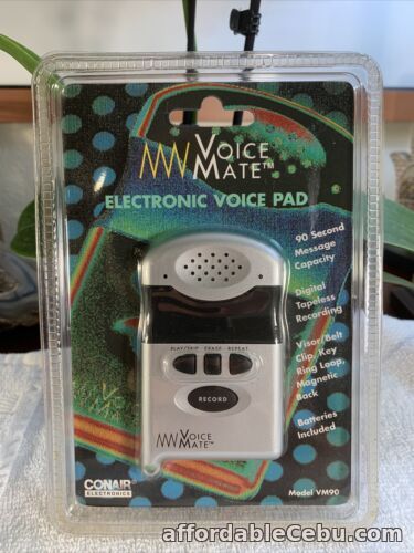 1st picture of Vintage Conair Electronics Voice Pad Recording Brand NEW Voice Mate Model VM90 For Sale in Cebu, Philippines