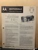 Motorola Radio Model 57CS1 -Service Manual-schematics, Parts List. Chassis HS527