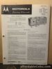 Motorola Radio Model 57CD1 -Service Manual-schematics, Parts List. Chassis Hs528