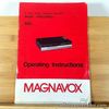 Magnavox Vintage VR8522BK01 VHS VCR Operating Instructions Manual