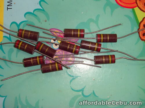 1st picture of 10 PIECES TRW 240R 240 OHM 2W CARBON COMPOSITION RESISTOR For Sale in Cebu, Philippines